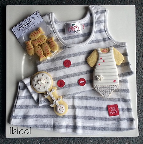 French baby dress with ibicci cookies
